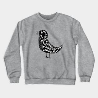 folk bird Crewneck Sweatshirt